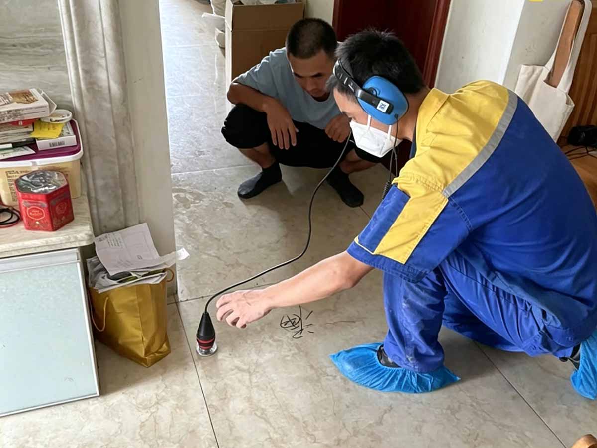 临汾高新区碧桂园精准定位漏水点检测