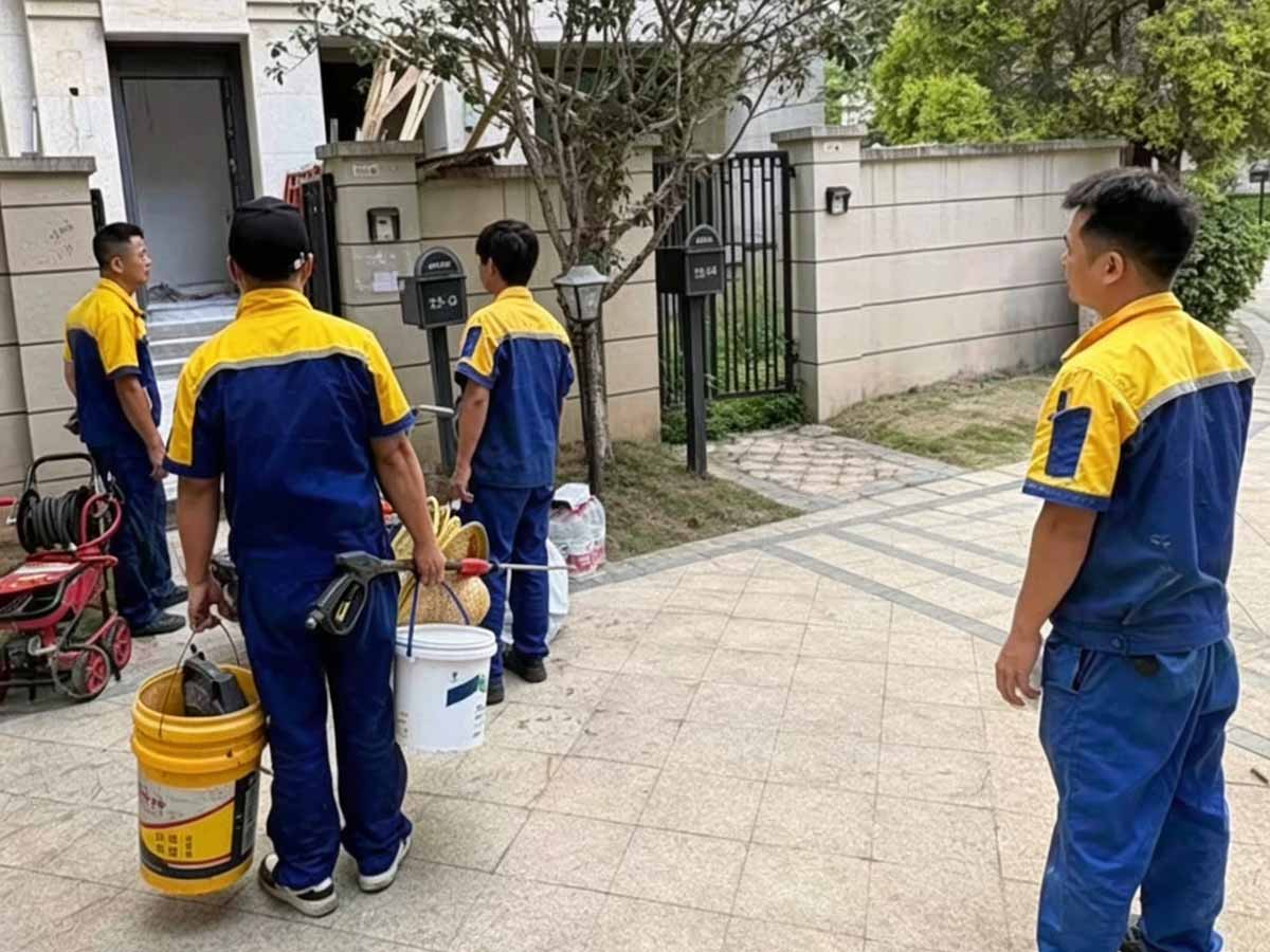 临汾开发区碧桂园阳台渗水维修案例